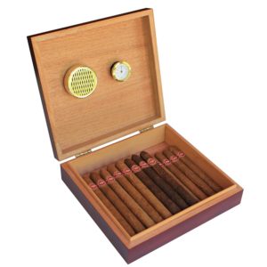 Cherry Finish Spanish Cedar Humidor