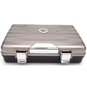 Waterproof Cigar Travel Humidor for 10 Cigars