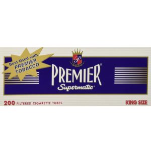 Premier king size full flavor cigarette tubes