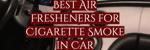 5 Best Air Fresheners for Cigarette Smoke in Car