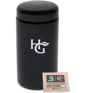 Herb Guard - 2 Oz Airtight Container and Smell Proof Stash Jar