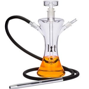 Lit Handmade All Glass Hookah Set - Original