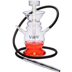 VooV Handmade All Glass Hookah Set - Cosmo