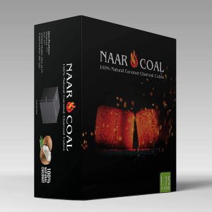 Naar Hookah Coal 100% Natural Coconut Hookah Charcoal Cubes