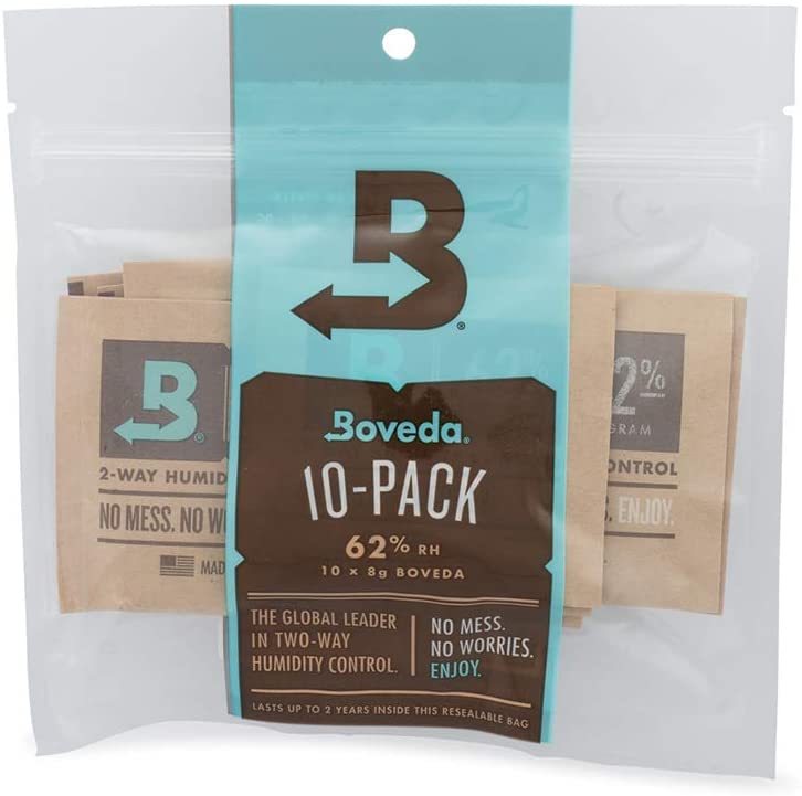 Boveda 62% Humidity Packs