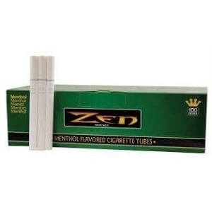 Zen Menthol 100mm Cigarette Tubes (200 Ct/box) 5 Boxes by Zen